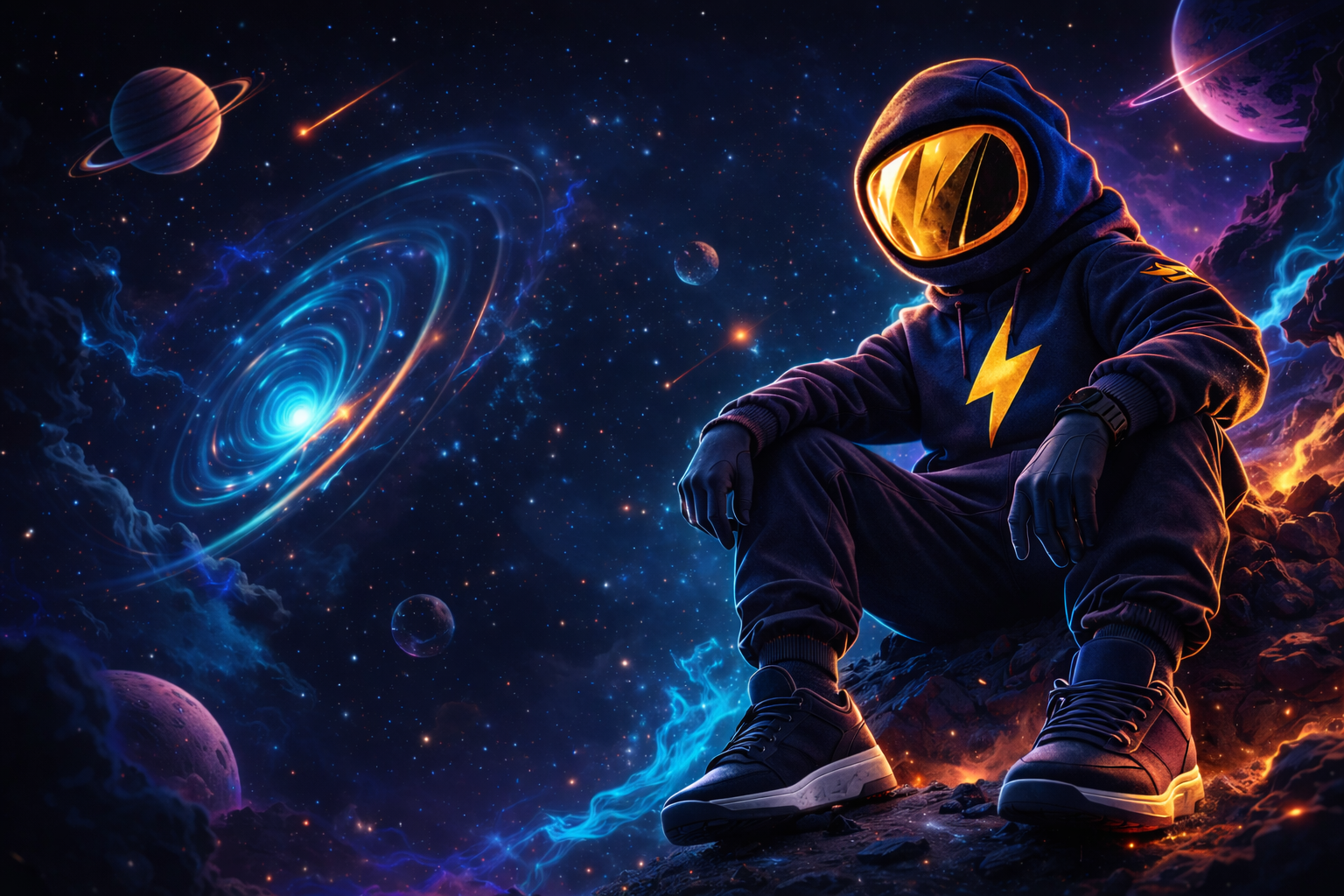 Streetwear from
another orbit.